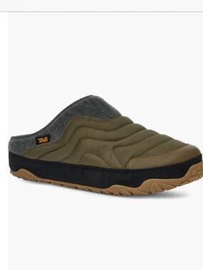 Teva ReEmber Terrain Quilted Mule Dark Olive Size 3 M
